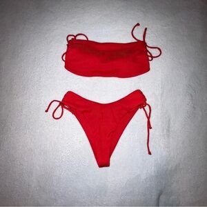 Red Bikini Set